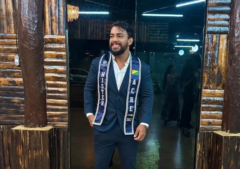 Cruzeirense Maikon Silva conquista o título de Mister Acre e vai representar o estado no Mister Brasil 2027