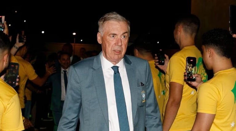 Ancelotti confia em título do Brasil e manda recado a “jogador preguiçoso”