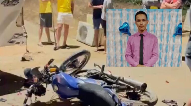 Jovem de 24 anos morre após colisão de motocicleta contra carro estacionado em Sena Madureira