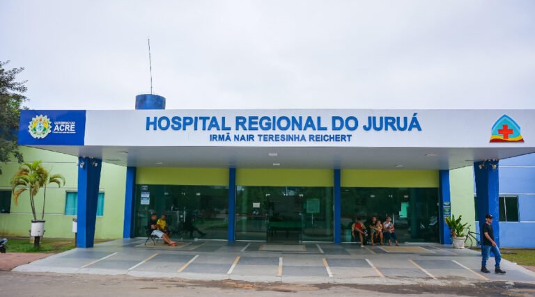 Hospital Regional do Juruá é o 2º com mais casos graves respiratórios do Acre