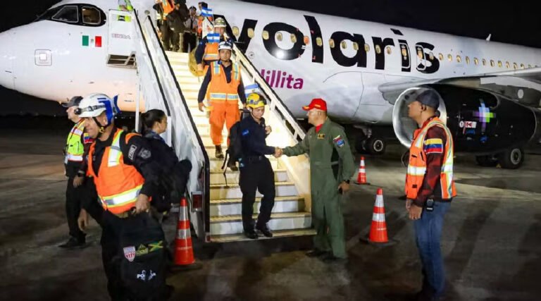 Ajuda internacional começa a chegar à Venezuela em resposta a terremotos devastadores
