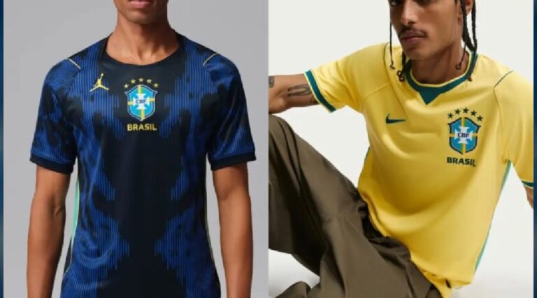 Camisa do Brasil é eleita a 2ª mais bonita da Copa do Mundo de 2026