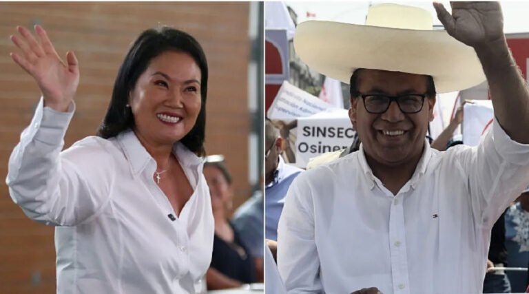 Eleições no Peru: pouco mais de 500 votos separam Fujimori e Sánchez
