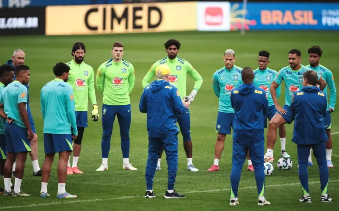 treino seleção