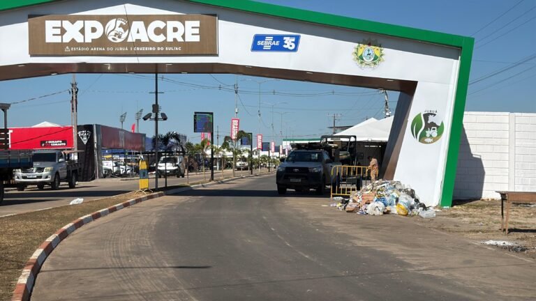 ExpoAcre Juruá gerou mais de 210 toneladas de lixo durante seis noites de feira