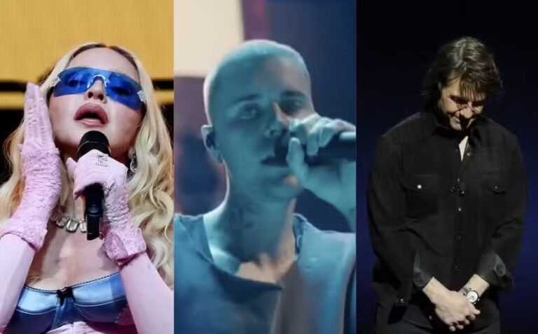 Madonna, Justin Bieber e Tom Cruise estão entre as atrações do encerramento da Copa do Mundo