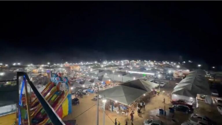 Roda-gigante vira ‘mirante’ e revela vista panorâmica da ExpoAcre Juruá 2026