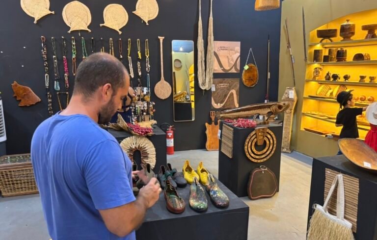 Artesanato regional ganha destaque em estande da Sete na ExpoAcre Juruá 2026