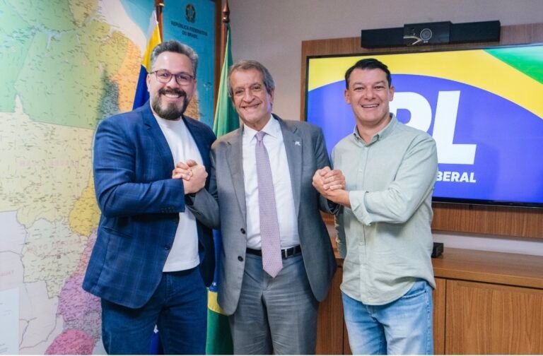 Alan Rick participa de reunião com líderes nacionais do Republicanos e PL para discutir alianças no Acre para 2026