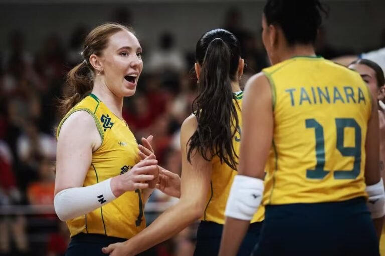 Brasil perde para a Tailândia na Liga das Nações de Vôlei