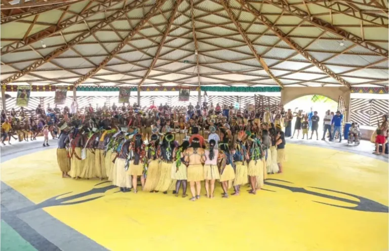 Festival Atsa abre seis dias de celebração da cultura Puyanawa em Mâncio Lima