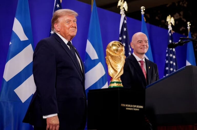 Infantino participa de evento com Trump e destaca sucesso da Copa do Mundo antes da final