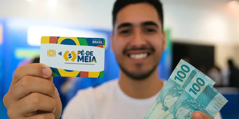 Nascidos em novembro e dezembro recebem parcela do Pé-de-Meia nesta segunda-feira