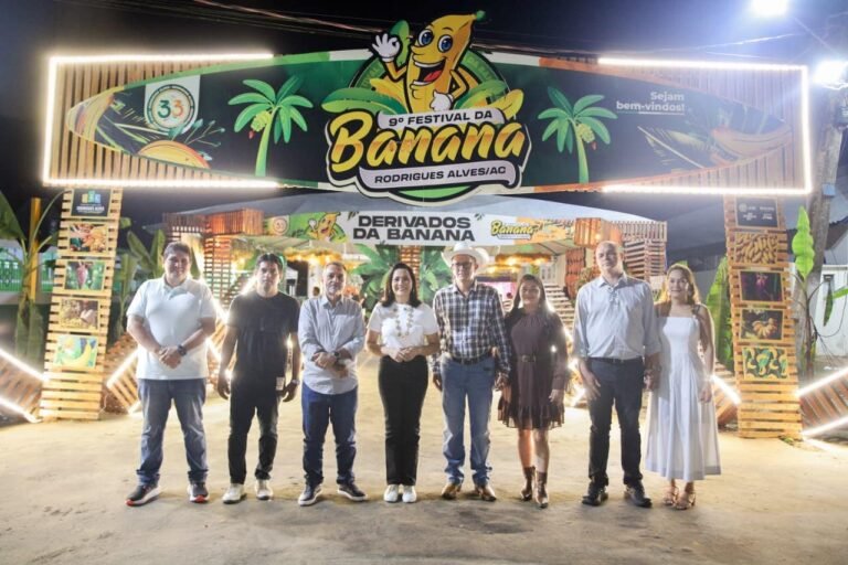 Rodrigues Alves conclui preparativos para o 10º Festival da Banana e aniversário de 34 anos
