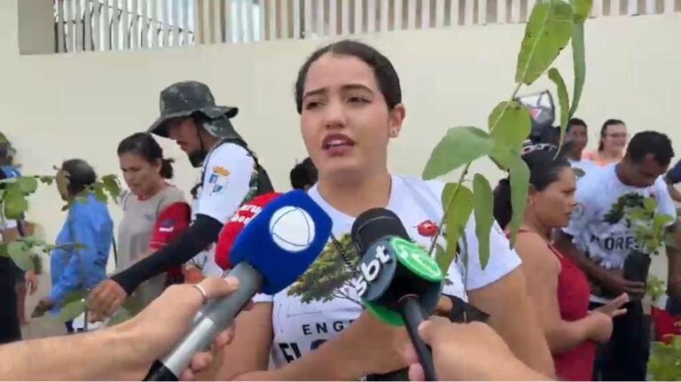 Projeto da Ufac distribui mudas e incentiva arborização de Cruzeiro do Sul