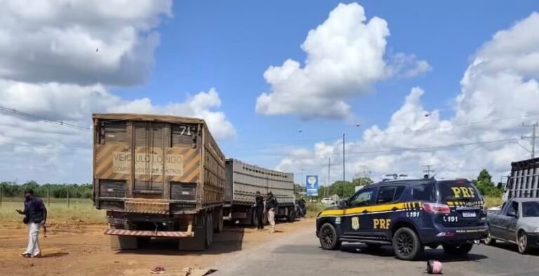 Mulher morre em acidente entre moto e caminhão na BR-364, em Rio Branco