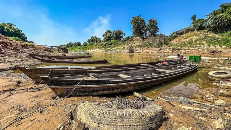 Rios do Acre seguem em estiagem com níveis abaixo da referência