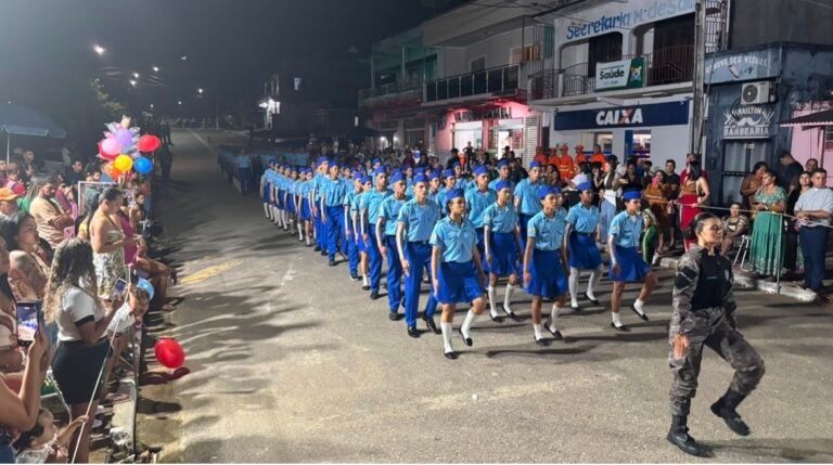 Rodrigues Alves celebra 34 anos com desfile cívico e homenagens à história do município