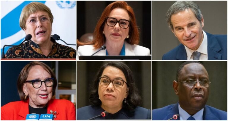 Seis candidatos disputam comando da ONU após saída de Guterres