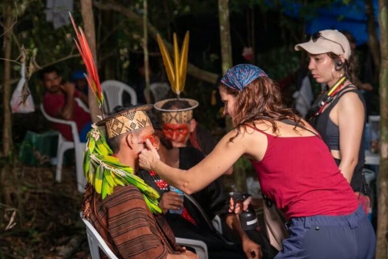 Filmagens de longa-metragem chegam à Terra Indígena Ashaninka em Marechal Thaumaturgo