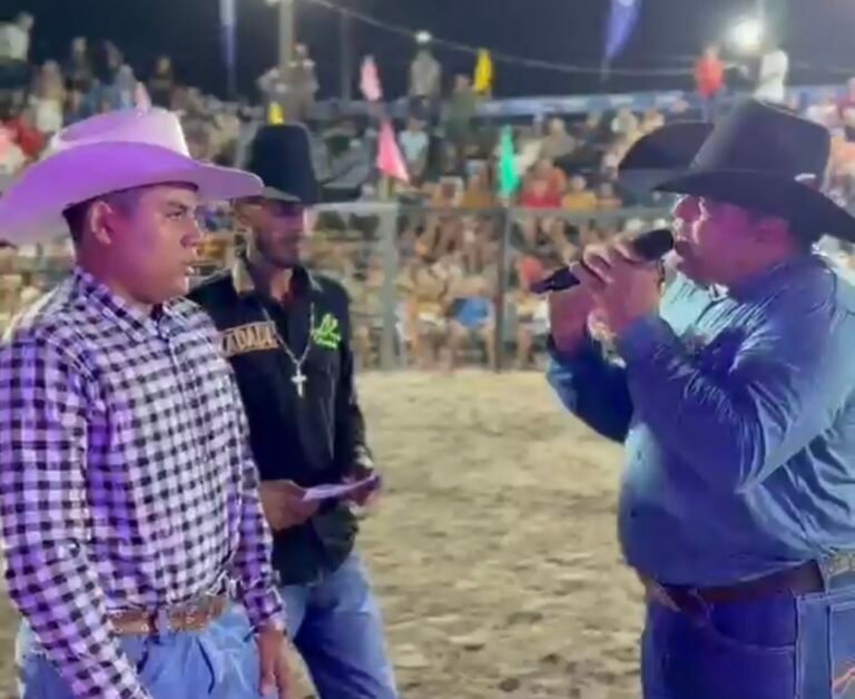 Jovem locutor de Rodrigues Alves realiza sonho ao narrar rodeio ao lado de Big Boy