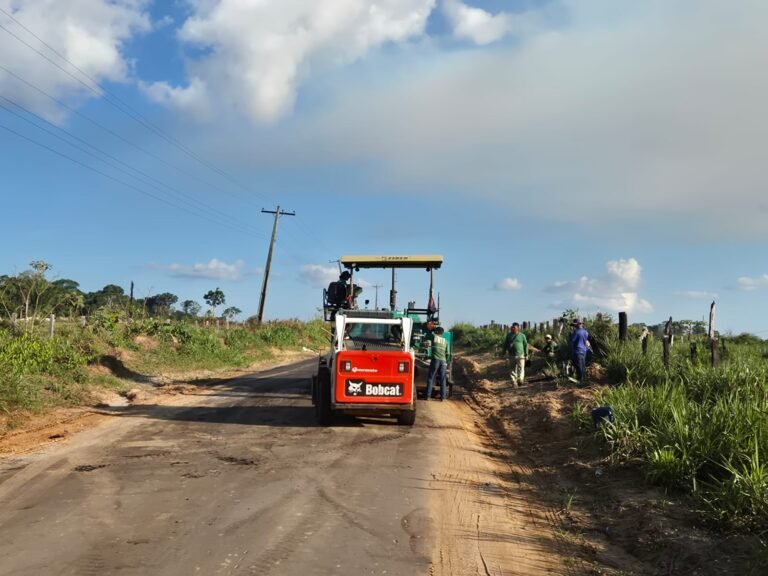 Pavimentação do Ramal do Gama entra na fase final e deve ser concluída nesta quinta-feira