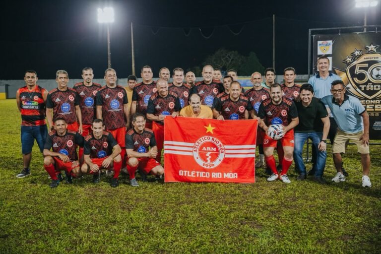 Atlético Rio Môa vence e conquista a Copa de Futebol Master 50tão em Cruzeiro do Sul
