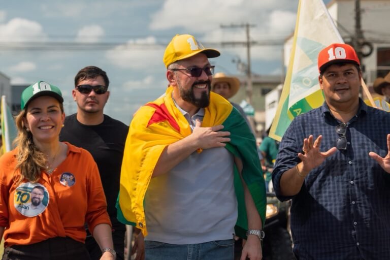 Alan Rick inicia campanha ao Governo do Acre com cicleata em Tarauacá