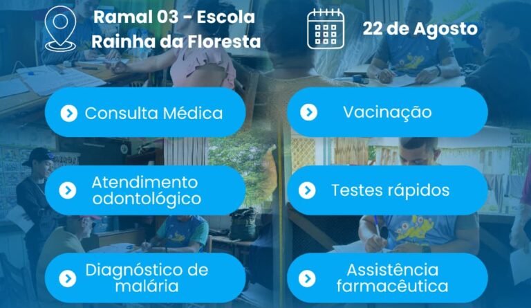 Moradores do Ramal 3 receberão atendimento de saúde itinerante através da Prefeitura de Cruzeiro do Sul