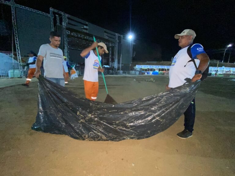 Festival da Farinha gera 46 toneladas de resíduos em três dias em Cruzeiro do Sul