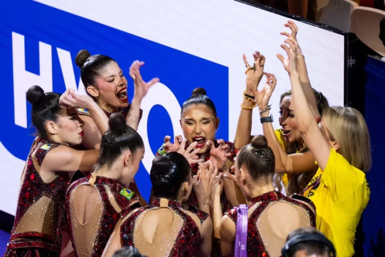 Brasil conquista bronze no Mundial de Ginástica Rítmica e garante vaga em Los Angeles 2028