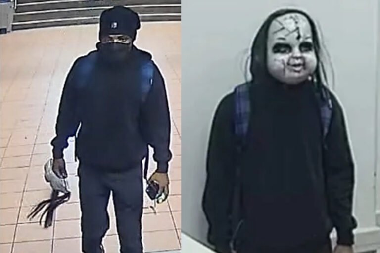 Polícia dos EUA procura homem que persegue pessoas usando máscara de terror