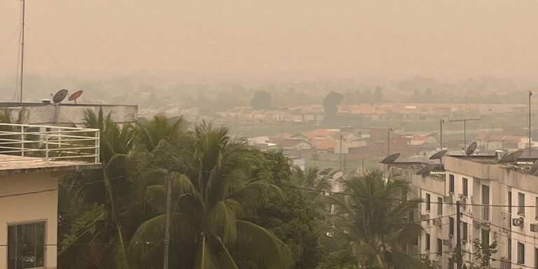 Rio Branco registra poluição do ar quase três vezes acima do limite recomendado pela OMS