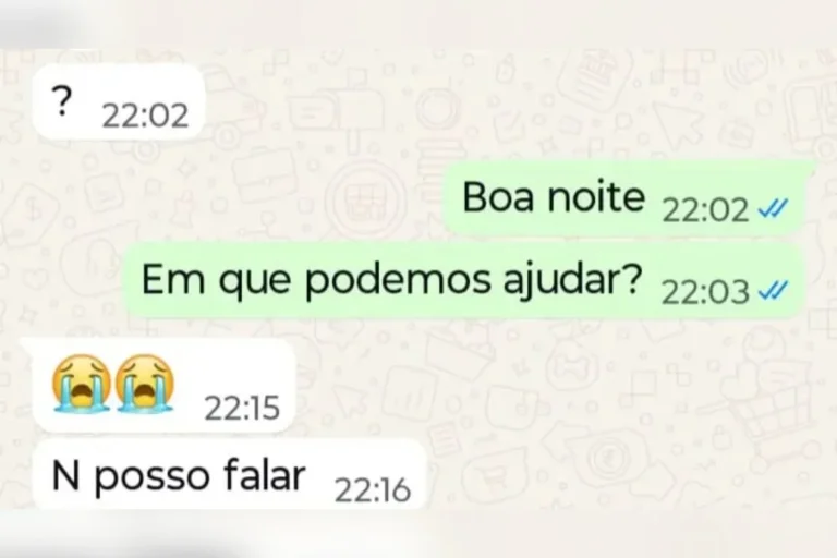 Menino de 10 anos usa emojis para pedir socorro após ex-companheiro da mãe descumprir medida protetiva