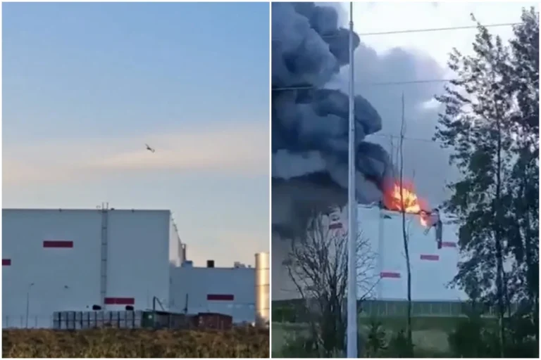Ataque de drones ucranianos atinge armazéns na Rússia e deixa cinco mortos