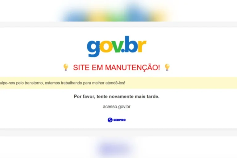 Usuários relatam instabilidade no gov.br nesta segunda-feira