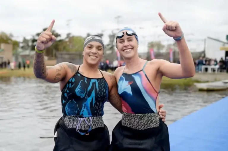 Ana Marcela Cunha e Matheus Melecchi conquistam ouro nos Jogos Sul-Americanos