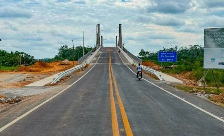 Ponte sobre o Rio Tarauacá na BR-364 tem tráfego liberado após conclusão de obras