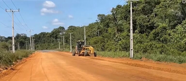 Obras da AC-405 entram na fase final e devem ser concluídas em três semanas