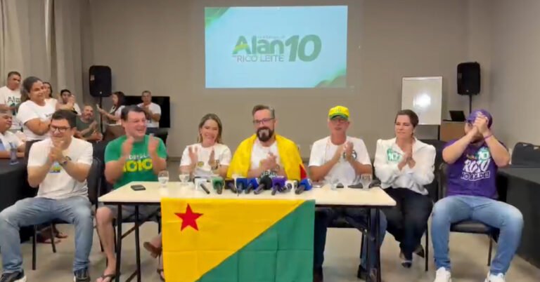 Alan Rick busca alianças para o segundo turno e cita diálogo com Bocalom
