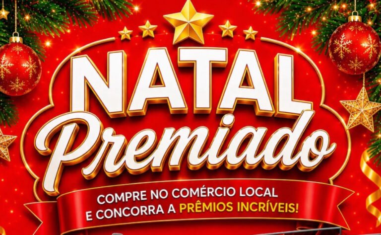 Associação Comercial de Cruzeiro do Sul lança Natal Premiado 2026 com motos, iPhones, TVs e Pix em prêmios