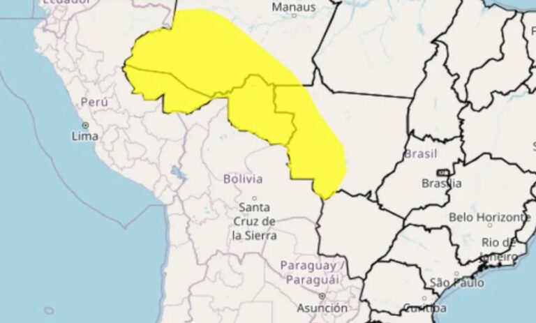 Acre segue em alerta para tempestades com ventos de até 60 km/h e possibilidade de granizo