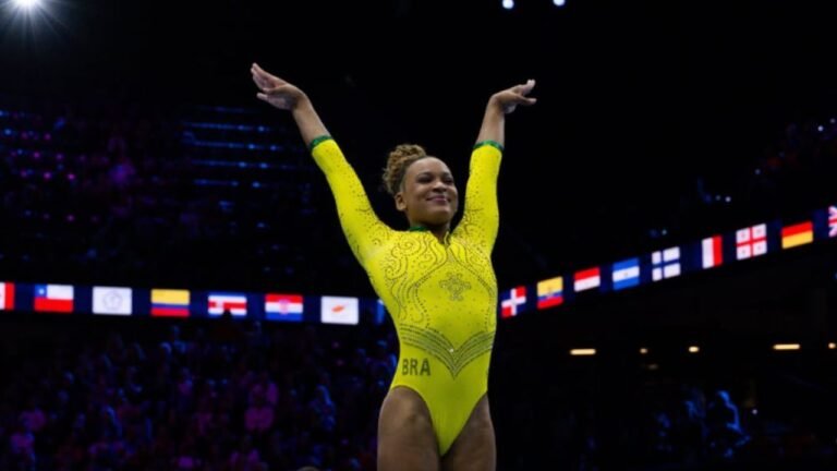 Brasil garante cinco finais no Mundial de Ginástica Artística em Roterdã