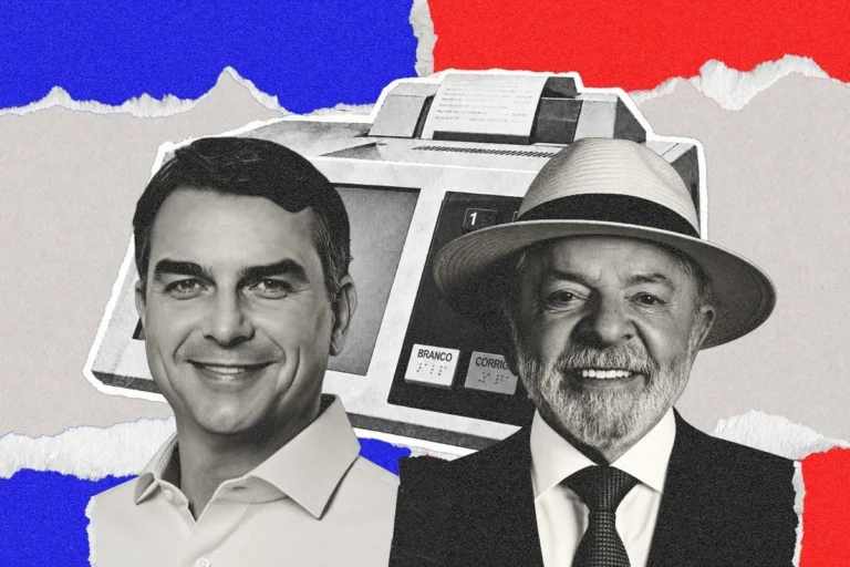 Flávio Bolsonaro promete acabar com a reeleição e Lula aposta em programas sociais na volta do horário eleitoral